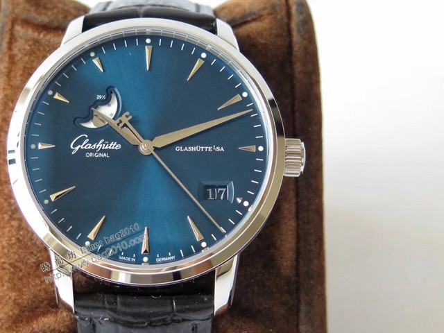 格拉蘇蒂原創議員大日曆月相腕表 Glashütte Original男士腕表  gjs1741